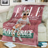 Personalized ELLE-Inspired Baby Blanket – Custom Fashion Cover with Photo, Name & Quote